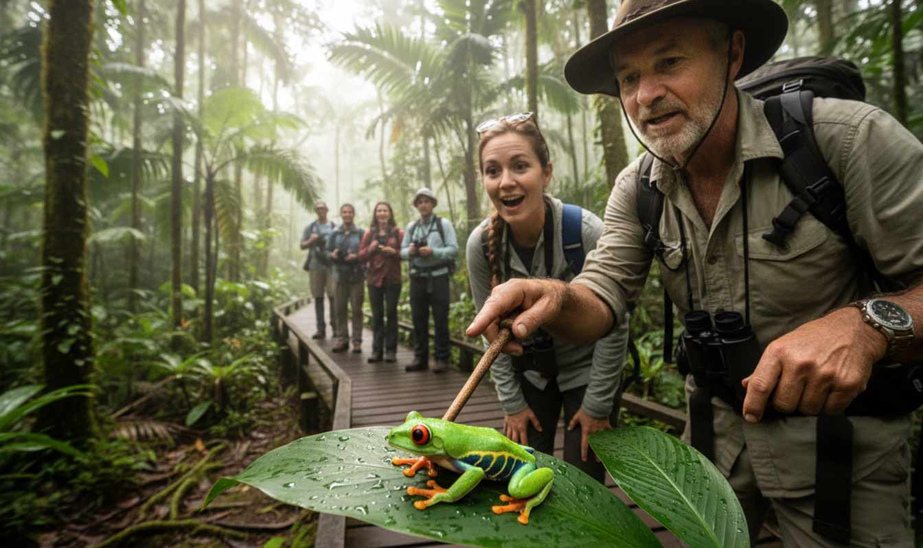 Nature tour with Marco