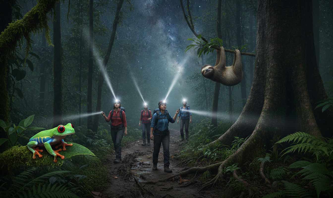 Night tour with Miguel